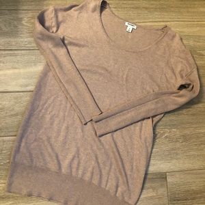 Beige Old Navy tunic sweater
